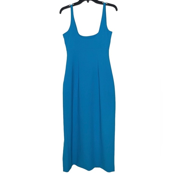 Cinq a Sept Sleeveless Midi Dress Slit Bodycon Cocktail Party Event Guest Sz 6 - Picture 3 of 6